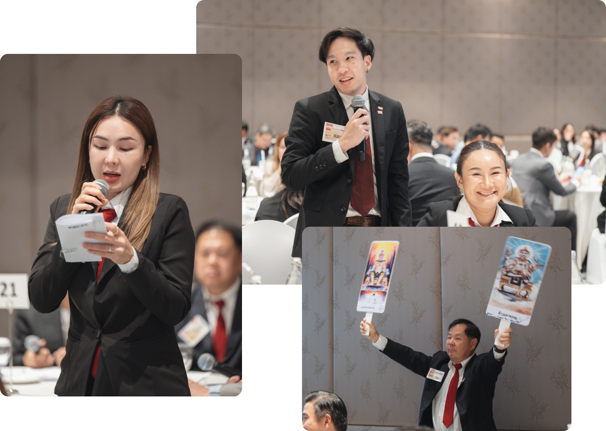 BNI Ivory Chapter photo collage